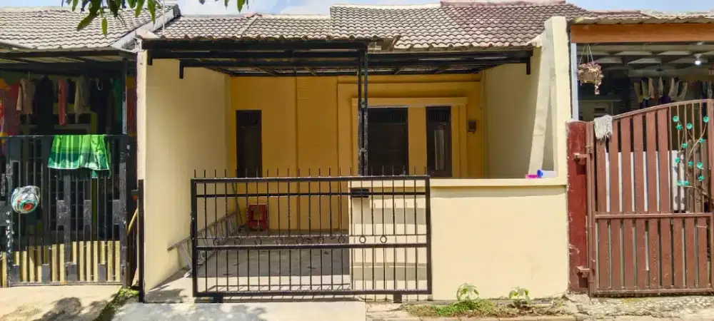 RUMAH MINIMALIS DI BEKASI TIMUR REGENCY 3 DEPAN TAMAN