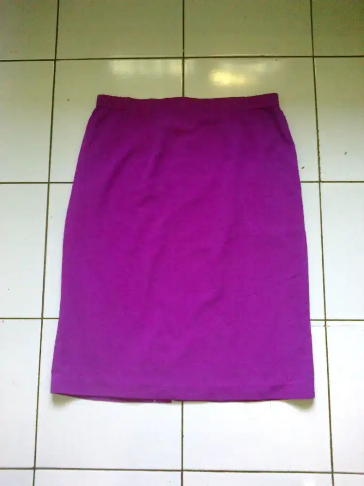 rok ungu polos murah