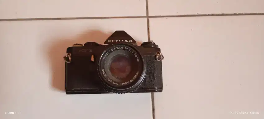 Jual cepat Kamera Pentax MV1 Fujica M1 dan lensa sigma 100-200 mm