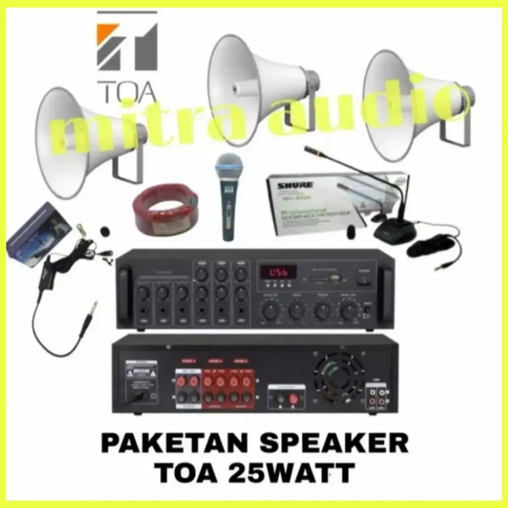 Paket sound toa masjid paket sound system outdoor