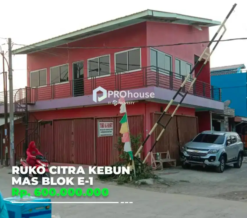 Jual Cepat Ruko di Perumahan Citra Kebun Mas Karawang