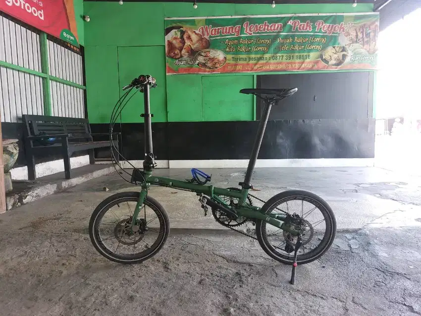 Sepeda Lipat Element Troy x Gust 10 speed