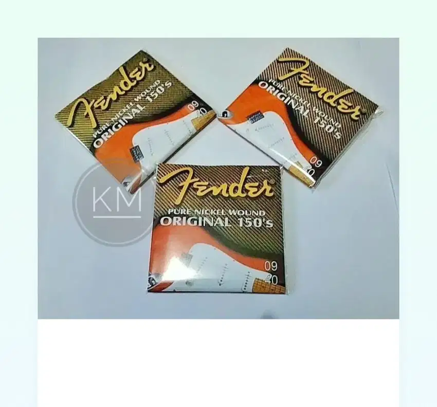 Senar gitar fender lokal 009-0042 (1set)