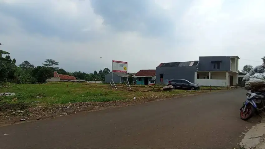 Kavling Murah 180 Jt-an, SHM Pinggir Jalan Di Gunung Sindur