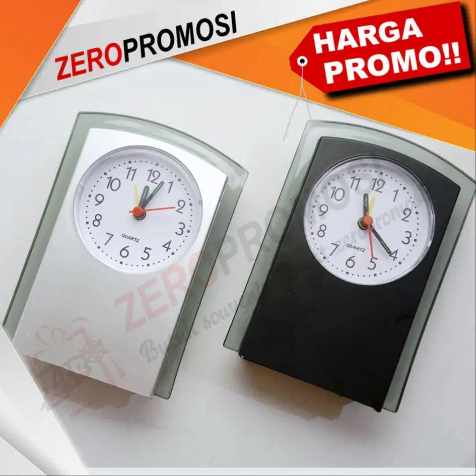 Jam Meja Promosi Perusahaan Kode JMP-212