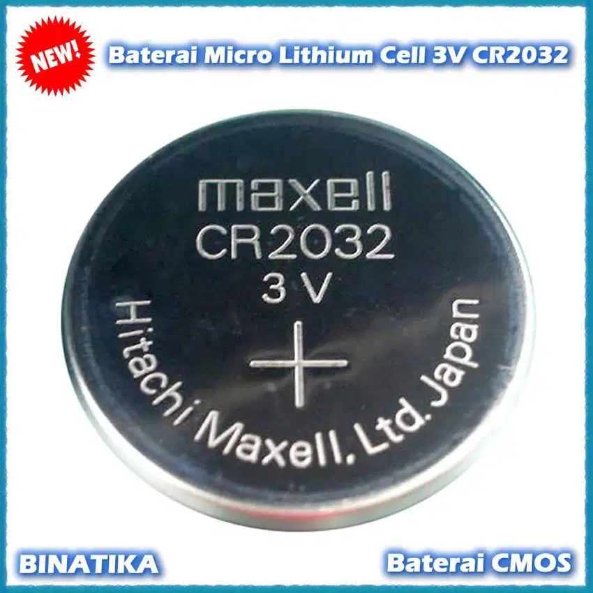 Baterai CR2032 Baterai CMOS Baterai Remote Motor NMAX Lexi dll.