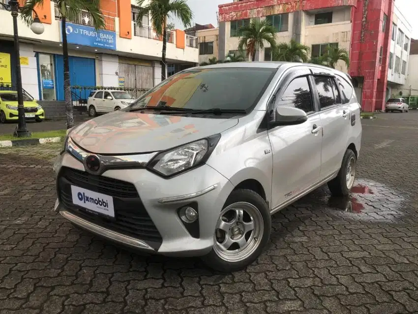 [OLXmobbi] Toyota Calya 1.2 G Bensin-MT 2018 Silver (KMU)