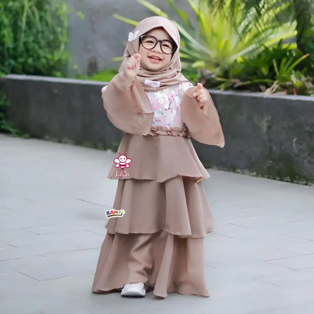 Sakura Dress Anak Kekinian