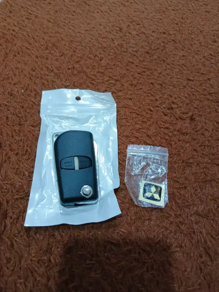 Flip Key Kunci Lipat Mitsubishi Mirage Outlander Pajero [BARU+BONUS 2]