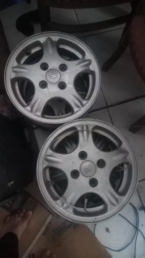 Velg Original Suzuki Karko 2005 Palang 5 Ada 4 Pcs R13 PCD 4x100