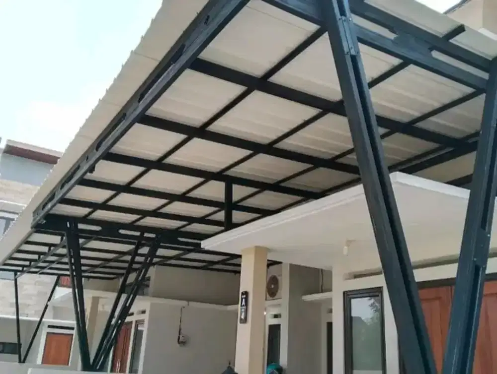 Kanopi baja ringan minimalis