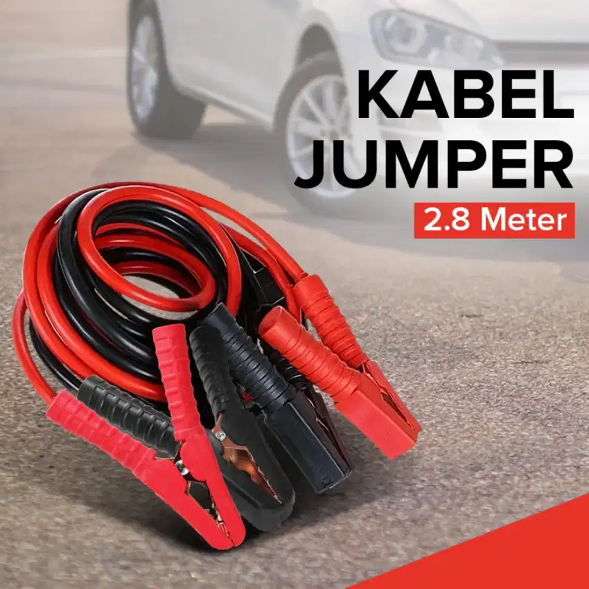 Kabel Jumper Aki Mobil 2,8 Meter