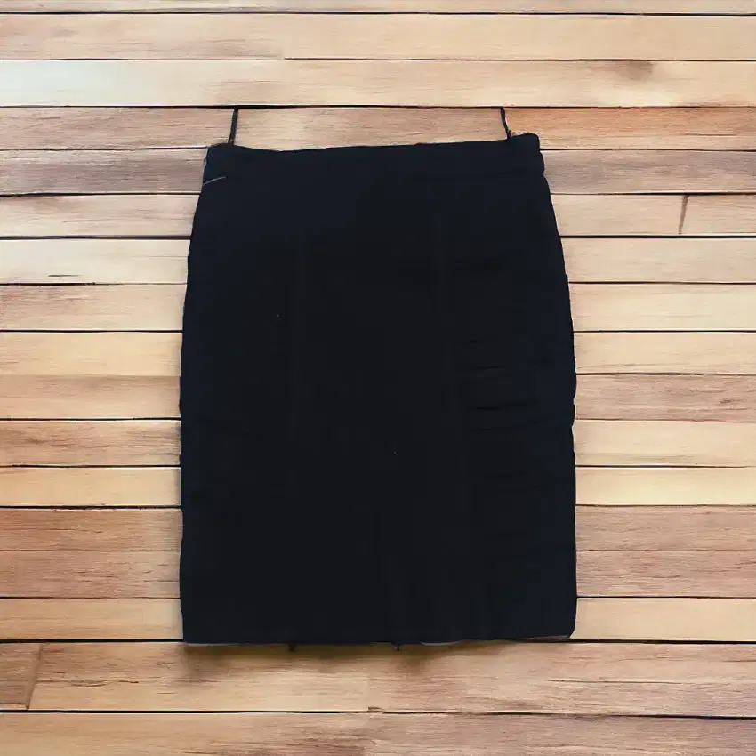 [New] MANGO (MNG Collection) Original Rok Lingkat Pinggang 80cm Hitam