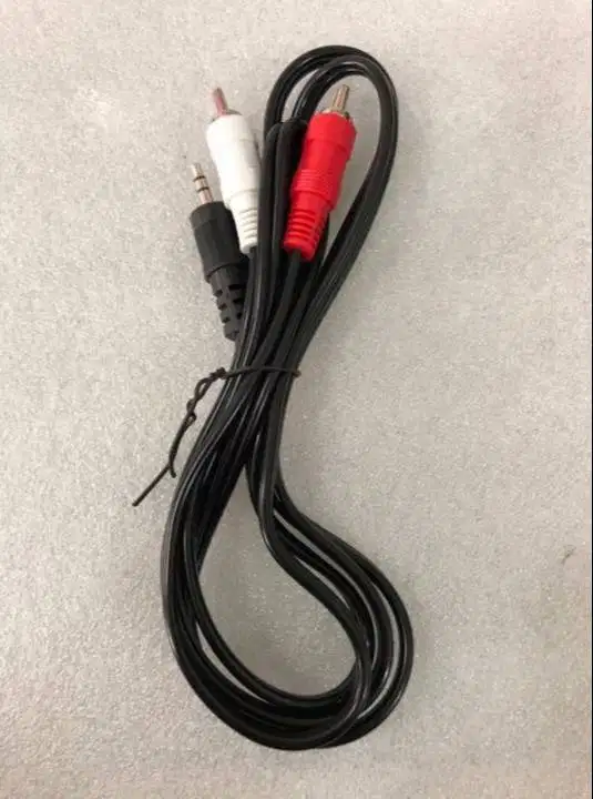 NEW Kabel Audio 2x1 RCA Male To Jack 3.5MM Aux Male