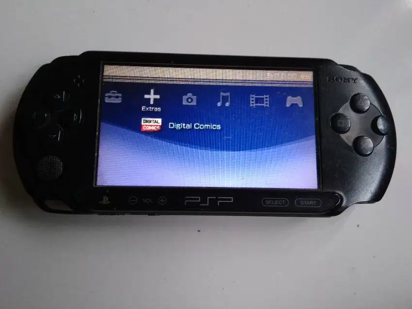 PSP Street Mesin Normal Mines LCD