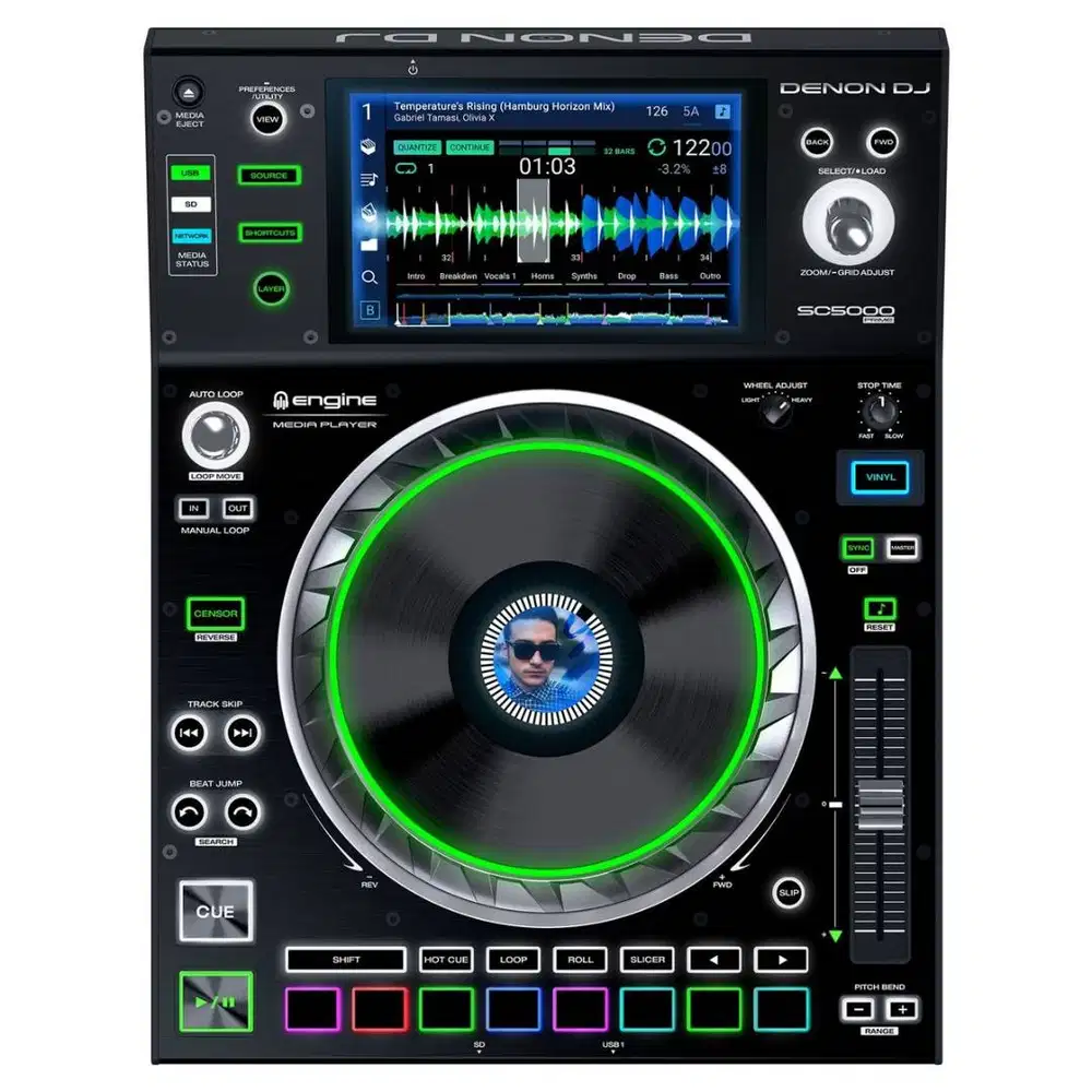 Cuci Gudang Bundle 2 units DENON DJ SC 5000 Prime 100% BNIB GRS RESMI