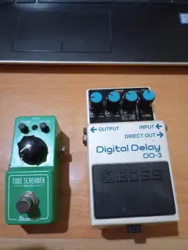 Efek gitar pedal mobil IBANEZ TUBE SCREAMER MINI &