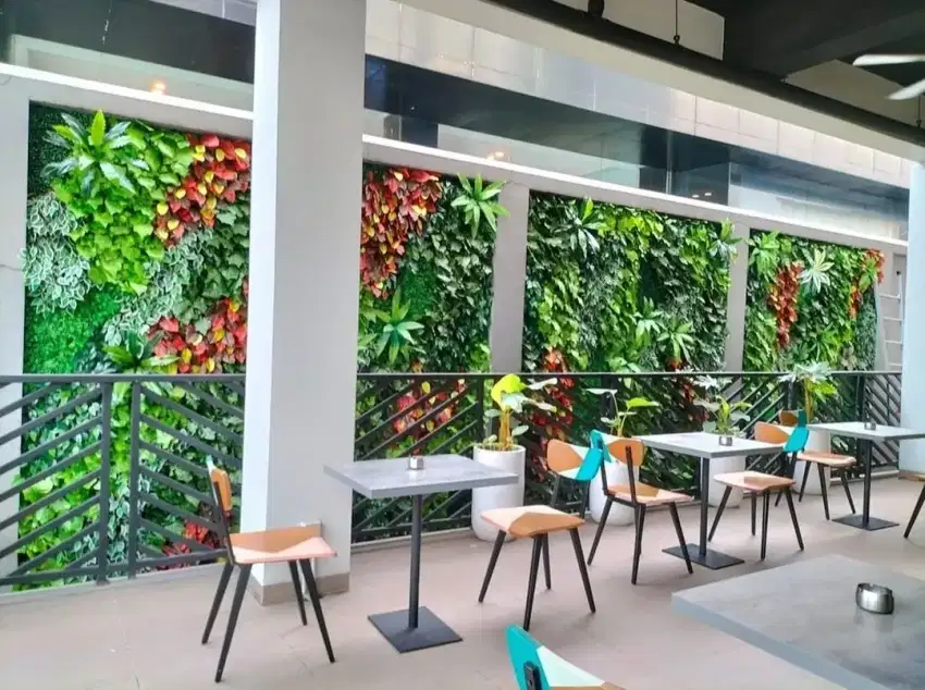 Vertical garden artificial padelarang
