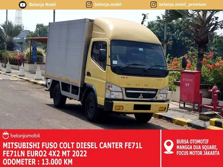 Mitsubishi Fuso Colt Diesel Canter FE71LN BOX Euro2 MT  2022 Km13rb