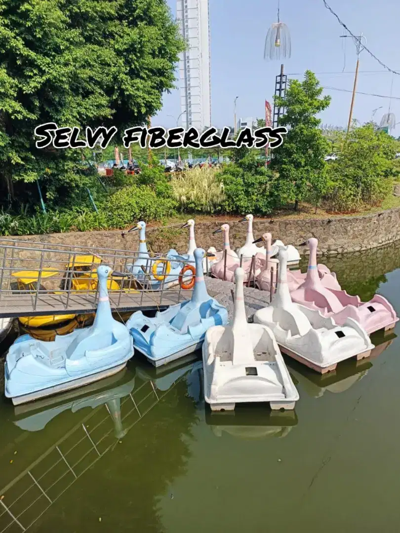 Jual sepeda air fiberglass murah,,siap kirim