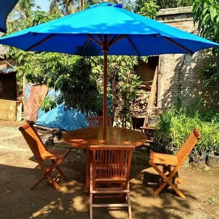 Meja Payung Kursi Furniture Jati