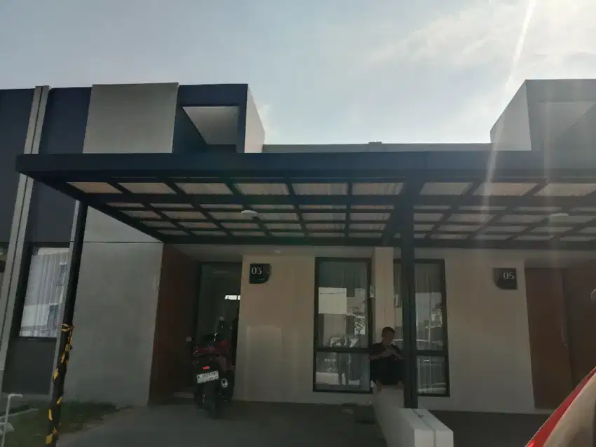 canopy minimalis atap alderon rongga