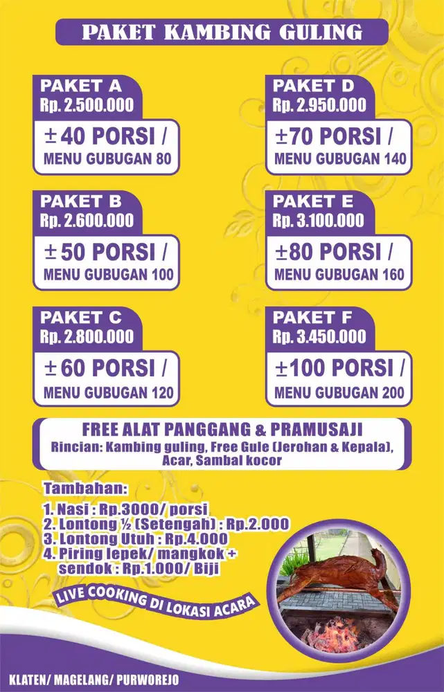 KAMBING GULING TERLARIS BANTUL