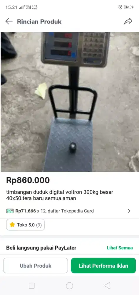 timbangan murah. baru