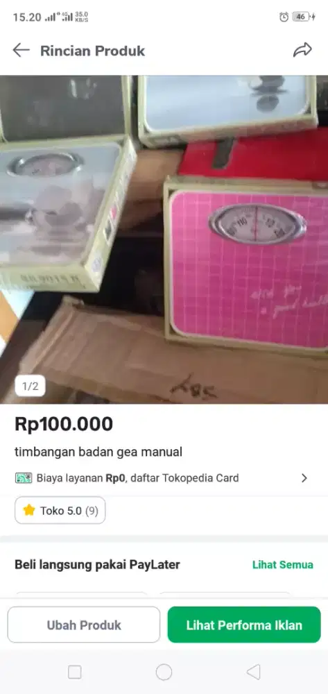 timbangan murah. baru