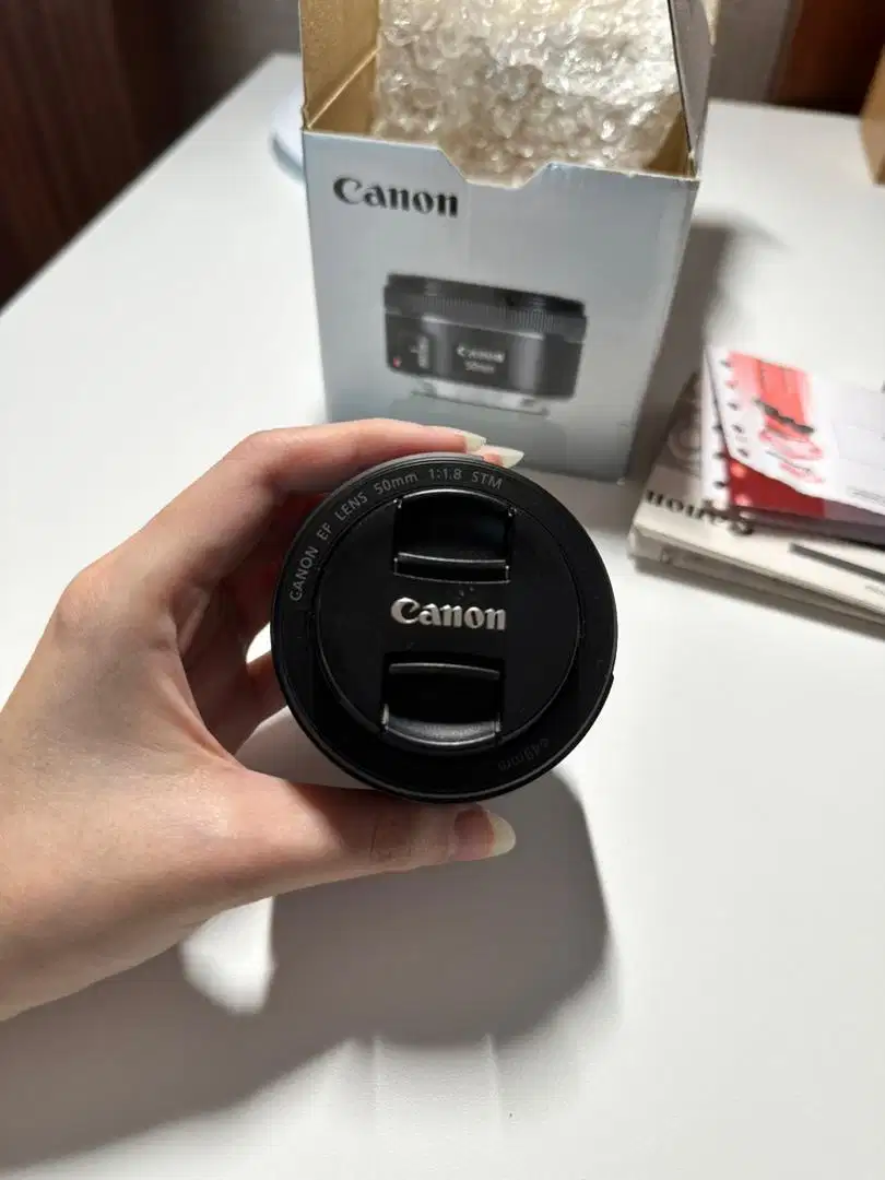 Canon EF Lens 50mm f/1.8 STM (Lensa Fix Canon 50mm)