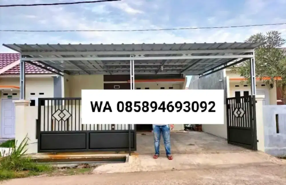 Kanopi simpel minimalis