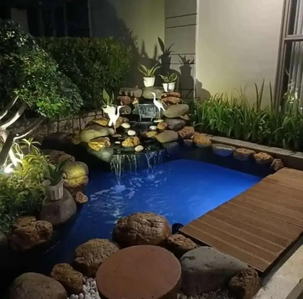 Jasa pembuatan kolam relif .kolam ikan batu dll #9