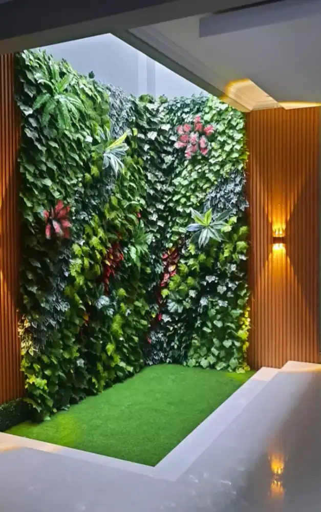 Taman vertikal artificial