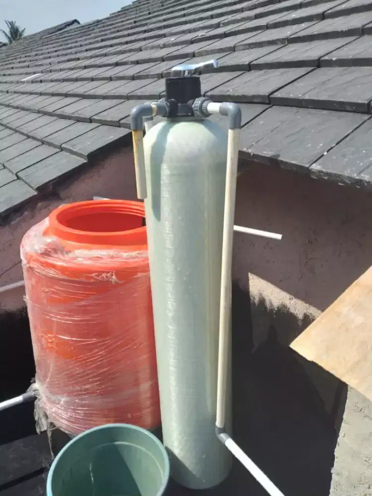 Filter air /penyaring air keruh & berbau, berlumut dll