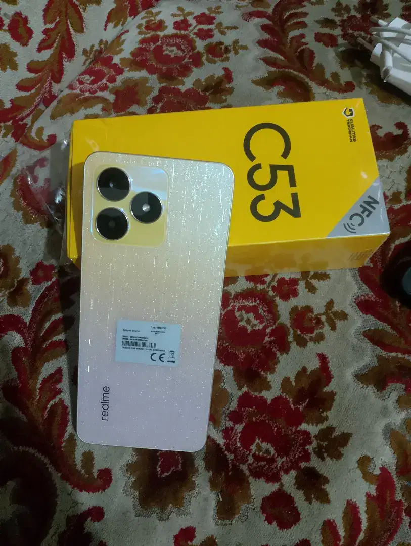 Dijual HP Realme C53 Ram 6/128 GB + Extended Ram 6 GB