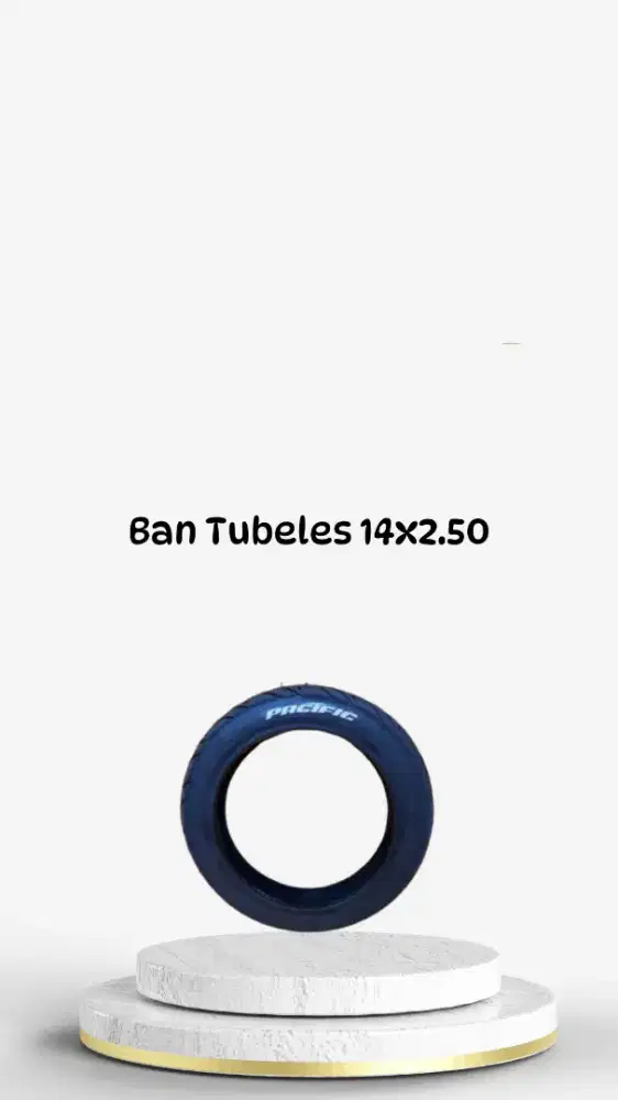 Ban Sepeda listrik 14x2.50 + pasang