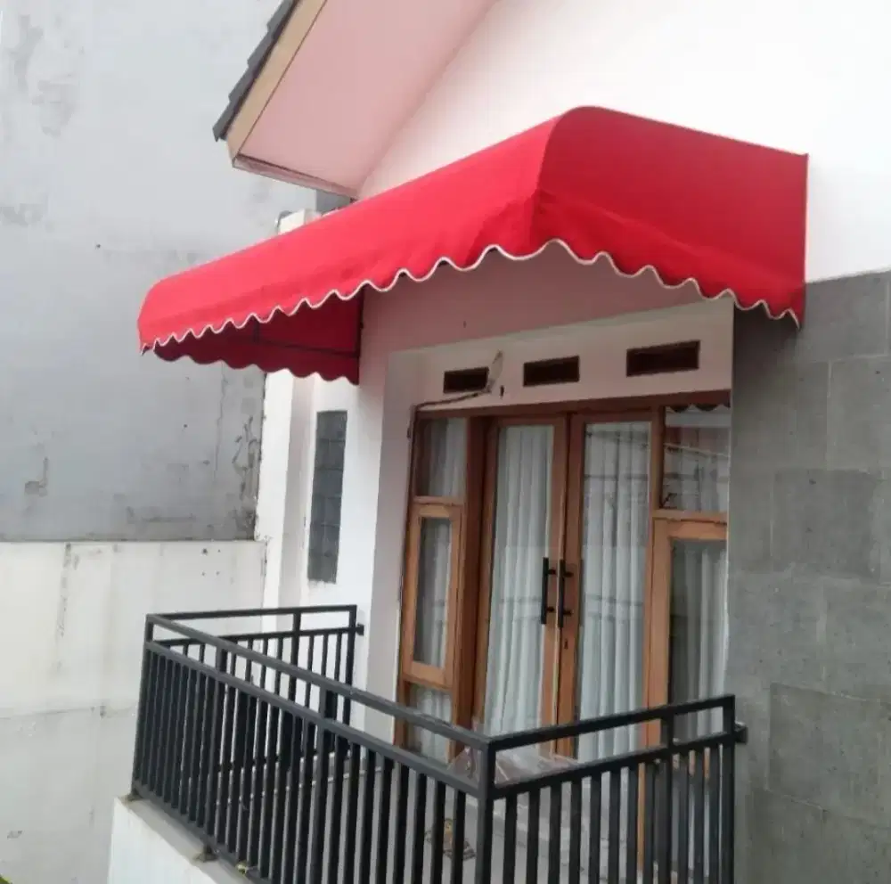 Kanopi kain awning tampias