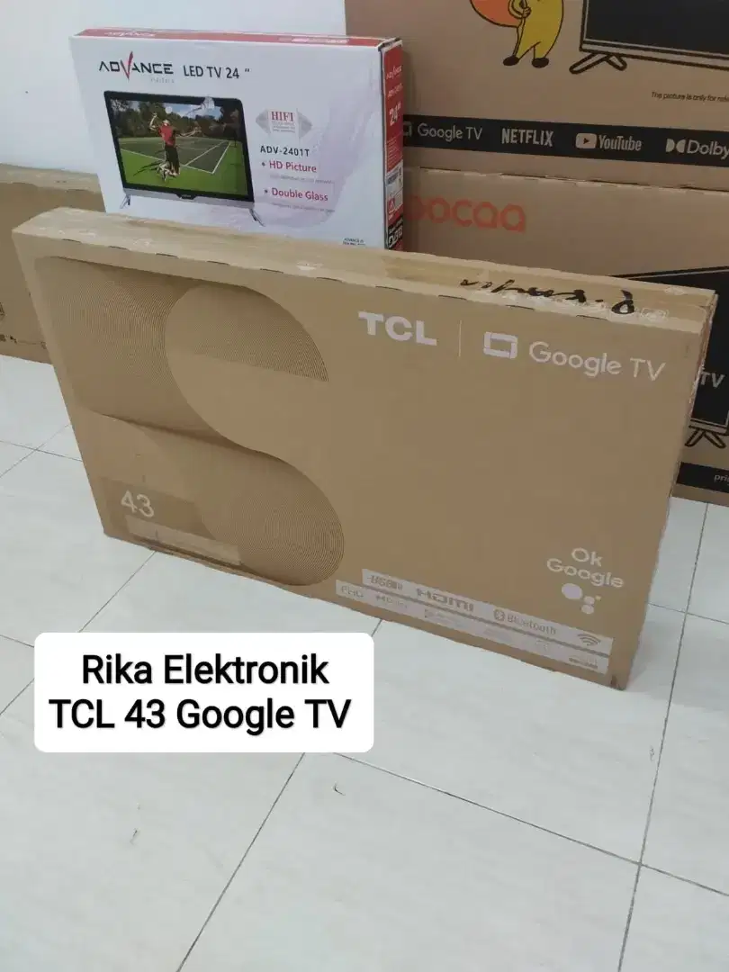 Tcl 43 in Google tv full hd promo