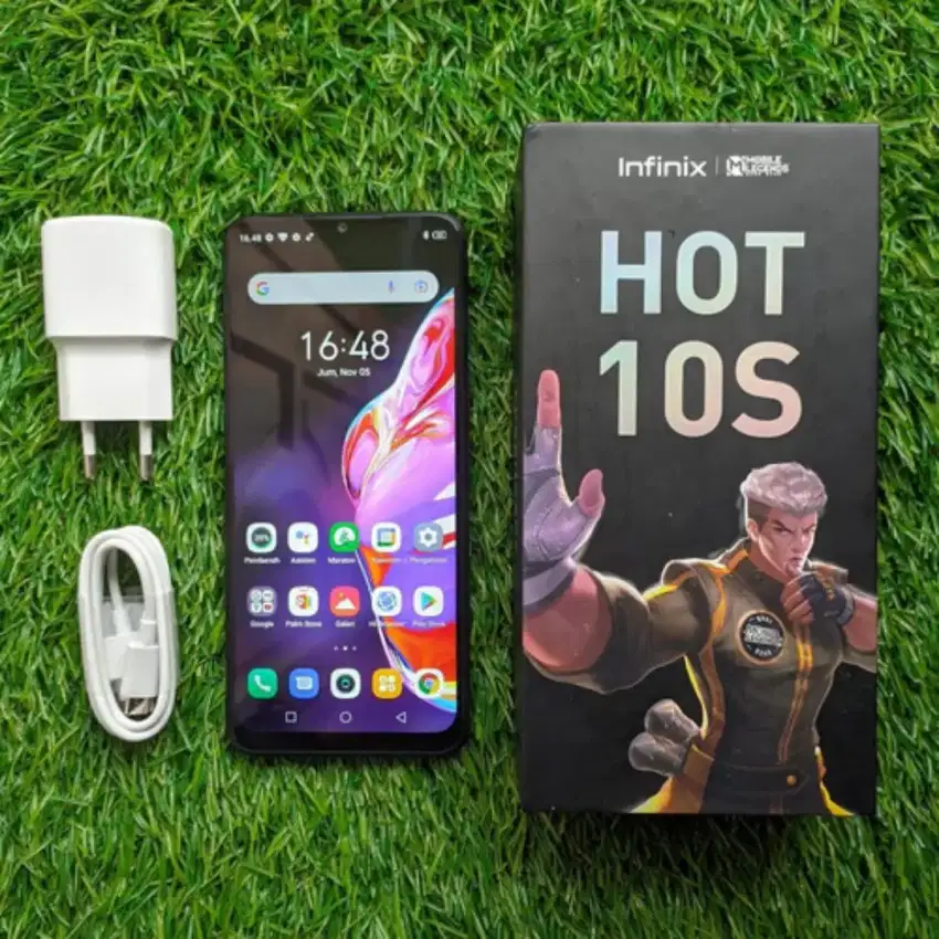 Infinix Hot 10S Fullset Spesial Mobile Legends