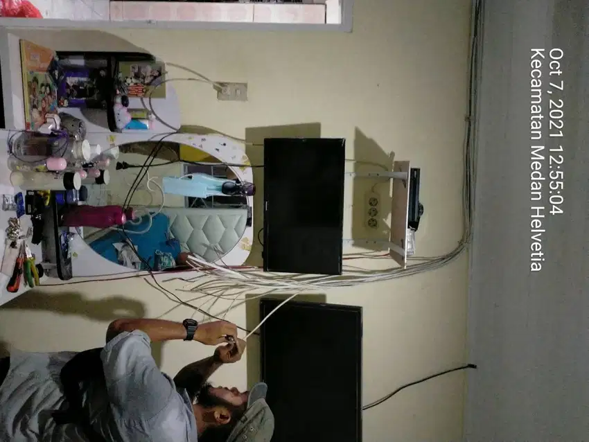 Service TV, CCTV, Parabola, AC, Kulkas, Mesin Cuci, Listrik