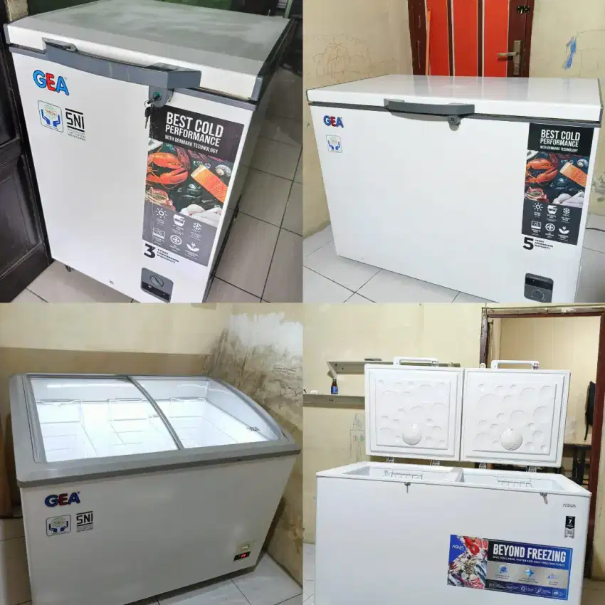 DIBELI BORONGAN & SATUAN BEKASNYA FREEZER BOX KULKAS TV AC SPRINGBED