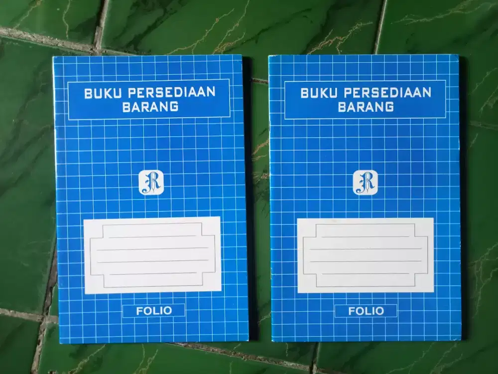 2 BUKU PERSEDIAAN BARANG BARU UKURAN FOLIO