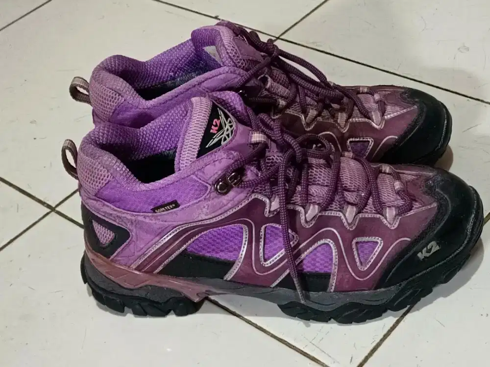 Sepatu gunung outdoor K2 Gore-tex sz 40 original