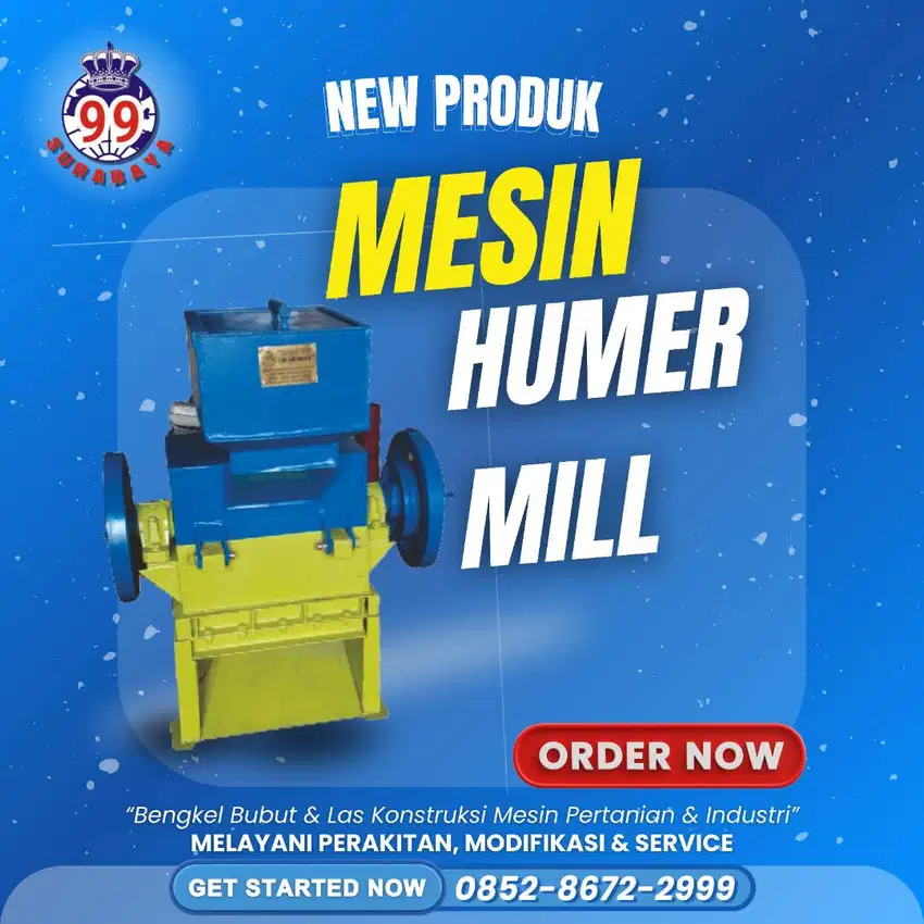 MESIN PENEPUNG HUMMER MILL