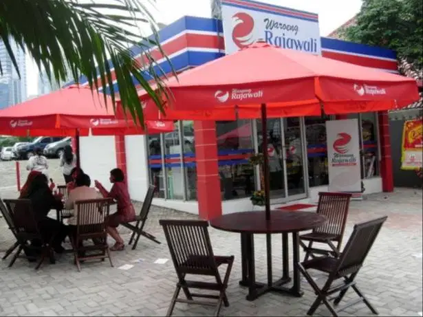 Meja Payung  Komplit Kursi Makan Kaffe