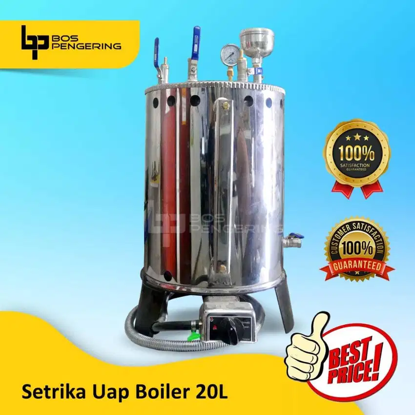 Mesin Setrika Uap Boiler Kapasitas 20 Liter Mesin Steamer Uap