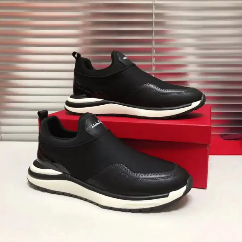 SNEAKER FERAGAMO SLIP ON BRANDED