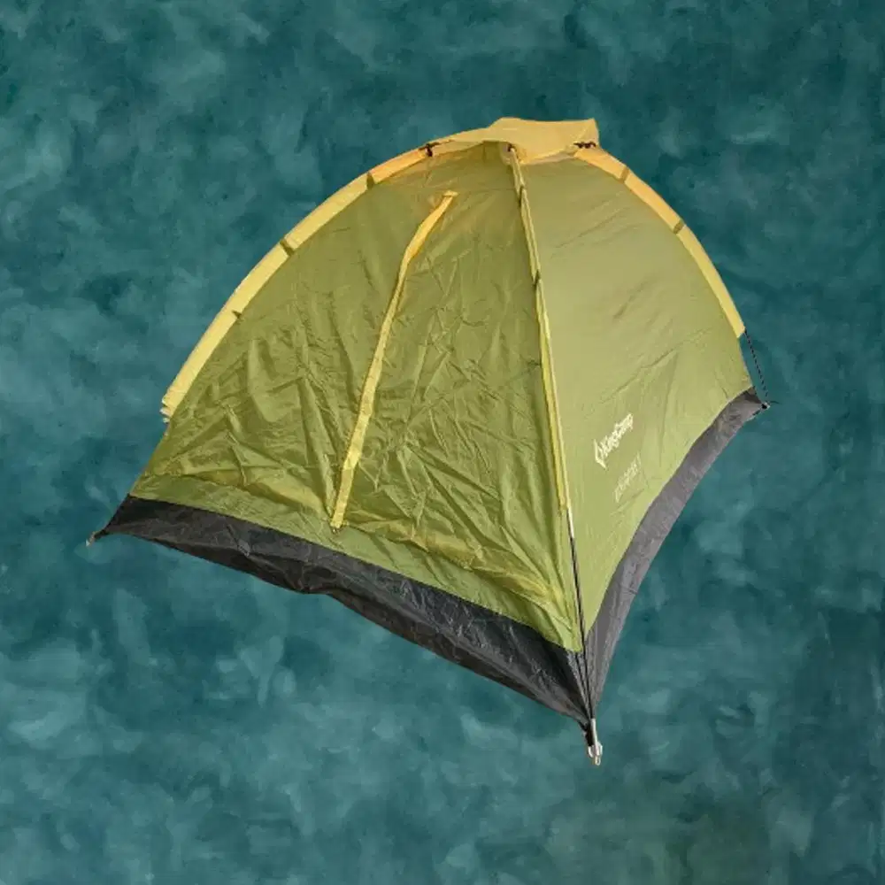 KingCamp Monodome II Playing Camping Tent Green, Tenda Camping 2 Orang
