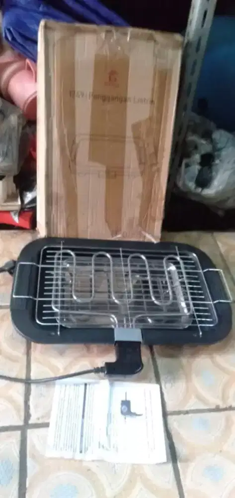 Se set alat panggang serba guna built up 110volt brg baru hrg murah sj