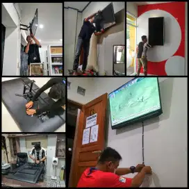 Bracket tv dipasang di Dinding (braket/breket)